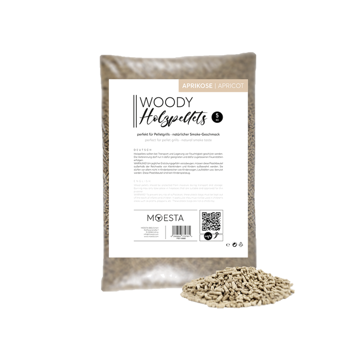 Aprikose Pellets – Hartholz fruchtig