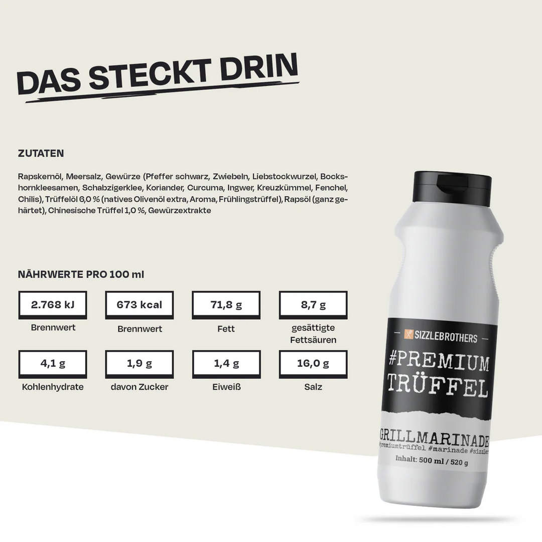 Premium Trüffel Grillmarinade
