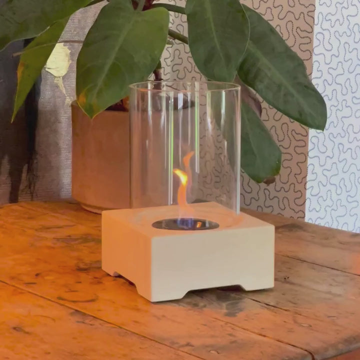 Jasmin Natural - Stilvolles Tischfeuer für Indoor & Outdoor